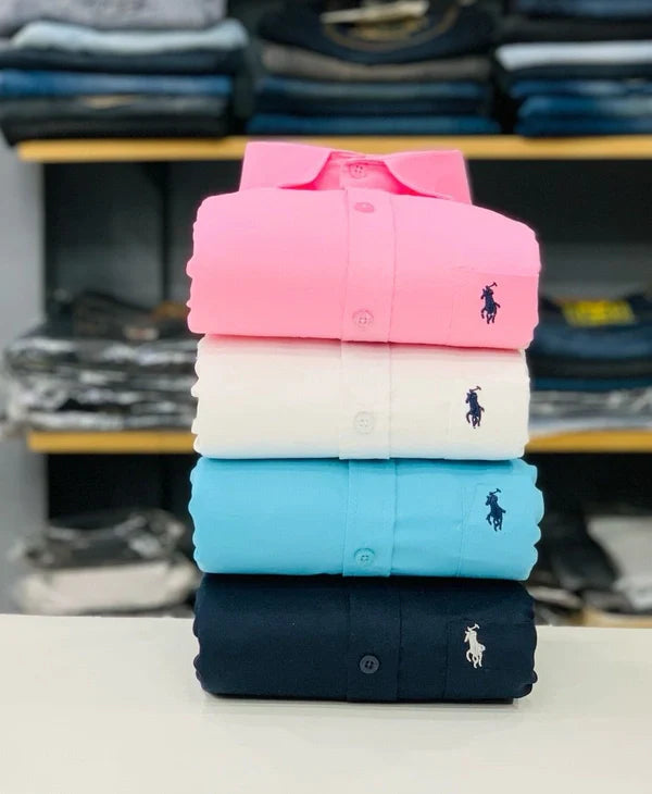 RL Polo Plain Shirt