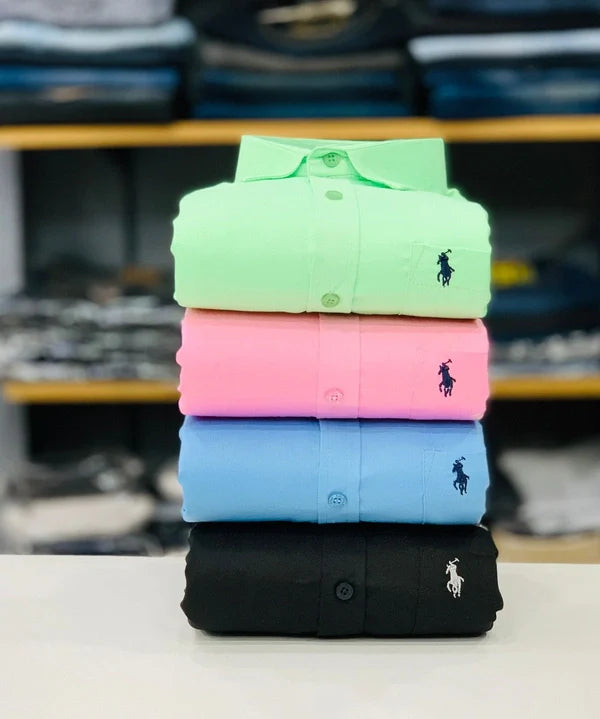 RL Polo Plain Shirt