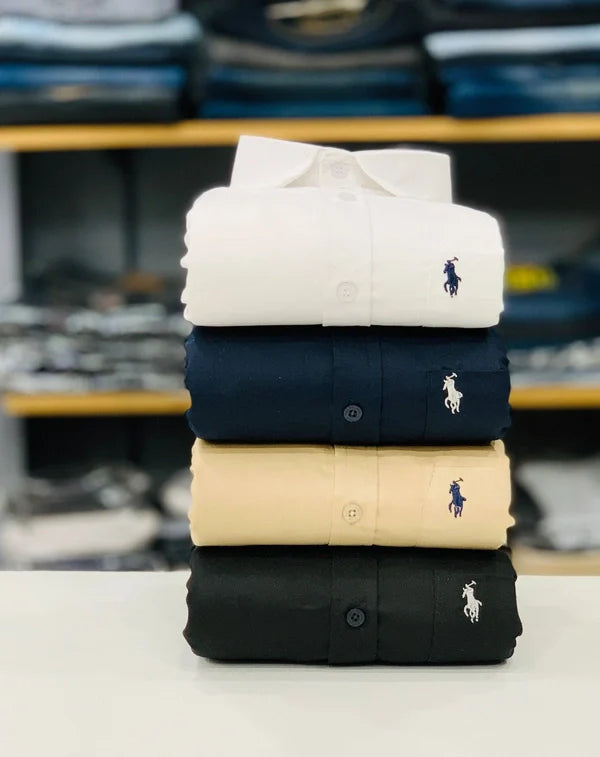 RL Polo Plain Shirt
