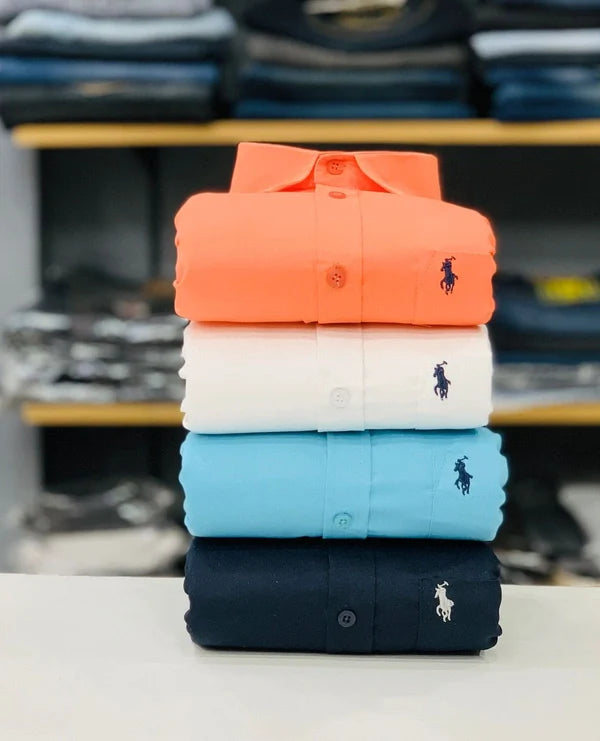 RL Polo Plain Shirt