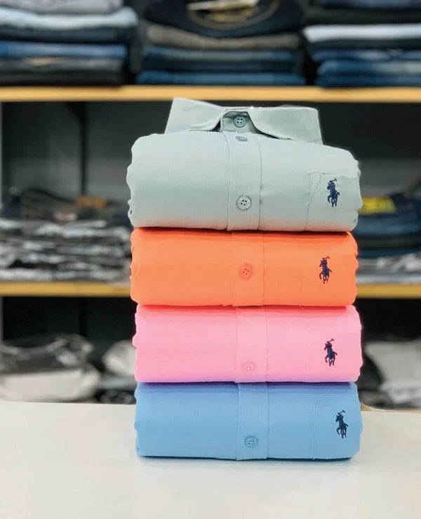 RL Polo Plain Shirt