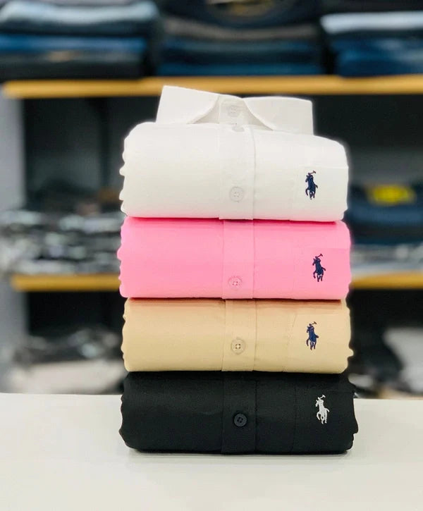 RL Polo Plain Shirt