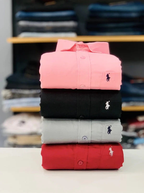 RL Polo Plain Shirt